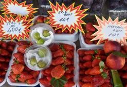 Canı çekene, 'adet' satılıyor; nektarin, şeftali 150, erik 100 lira