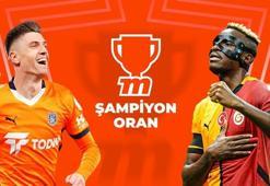 Başakşehir - Galatasaray maçının heyecanı Şampiyon Oranlar ile Misli'de!