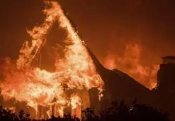 Los Angeles'ta yeni yangın: Alevler 9 bin 400 dönümlük alana yayıldı!