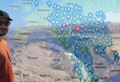 Evliya Çelebi'nin izinde! Hobi olarak başladığı yolculuğu binlerce kişiyi peşinden sürükledi: 5 binden fazla yeri Google Haritalar'a ekledi