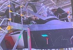 Milli muharip uçak KAAN'ın 2'nci prototipinin görüntüsü görüntülendi