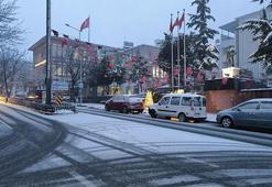 Balkanlardan gelen kar dalgası Edirne ve Tekirdağ'ı geçti, adım adım İstanbul'a ilerliyor