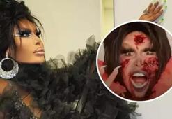 Bülent Ersoy’dan zombi makyajıyla şov! Galaya böyle geldi