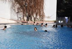 Afyonkarahisar'da termal tesislerde sömestr yoğunluğu yaşanıyor