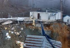 Köylüler gün ağarınca şaşkına döndüler! Dağ koptu, araziye indi