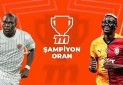 Galatasaray Hatayspor deplasmanında, Şampiyon Oran Misli'de!