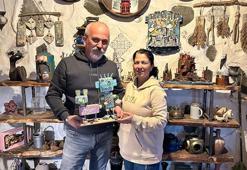 Emekli esnaf pandemi döneminde hobi olarak başladı, evini müzeye dönüştürdü