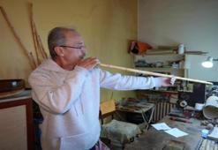 Kadim mirası gençlere aktarıyor! Kırıkkaleli neyzen hem üretiyor hem satıyor