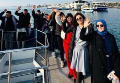 Manisalı lise öğrencileri İzmir'i gezme fırsatı yakaladı