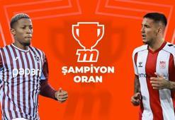 Trabzonspor - Sivasspor maçının heyecanı Şampiyon Oran farkıyla Misli'de!