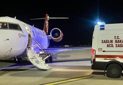 Şırnak'ta hasta bebekler ambulans uçakla sevk edildi