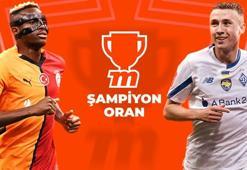 Galatasaray, Dinamo Kiev karşısında! Şampiyon Oran farkı Misli'de...