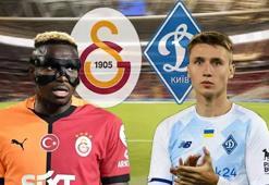 Galatasaray - Dinamo Kiev maçında ilk 11'ler belli oldu
