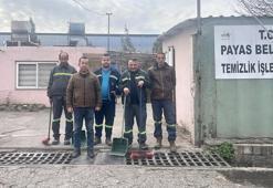 Hataylı temizlik görevlileri de sosyal medyanın fenomen şarkısıyla halay çekti