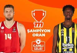 Fenerbahçe Beko, lider Olympiacos deplasmanında! Canlı yayın ve Şampiyon Oranlar Misli'de