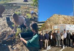 Balıkesir'de öğrenciler kendi mini seralarını kurdu