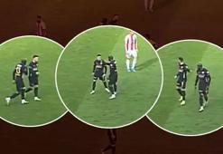 Süper Lig'de böylesi görülmedi! Takım arkadaşına tokat attı, kırmızı kart gördü