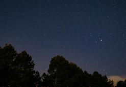 Gökyüzünde sıralanan gezegenler Hatay'da görüntülendi!