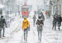 Lapa lapa kar yağışları İstanbul'a geliyor! Meteoroloji tarih vererek illeri uyardı