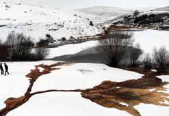 Hava resmen buz kesti! Termometreler eksi 22 dereceyi gösterdi