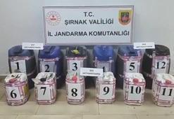 Şırnak'ta 375 litre sıvı uyuşturucu ele geçirildi