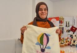 Van'da down sendromlu Zeynep'in hayatı kurslar sayesinde değişti