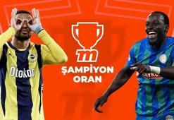 Fenerbahçe'nin konuğu Çaykur Rizespor! Şampiyon Oranlar Misli'de