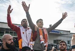 Alvaro Morata, İstanbul'a indi! Havalimanında taraftarı coşturdu