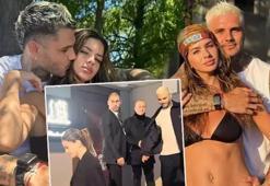 Icardi ve China İstanbul'a gelir gelmez soluğu orada aldılar