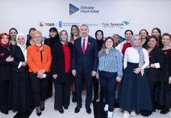 2019 yılında başlayan projeden deprem bölgesindeki kadınlara destek