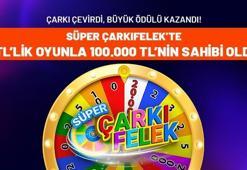 Misli, Şans Oyunları'nda da kazandırmaya devam ediyor! Süper Çarkıfelek’te 5 TL’lik oynadı, 100.000 TL kazandı!