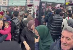 Sancaktepe'de 'ne alırsan 100 lira' kampanyası izdihama sebep oldu