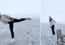 Dünya şampiyonasına Çıldır Gölü’nde hazırlanıyor