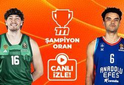 Anadolu Efes, Ergin Ataman’lı Panathinaikos karşısında, Canlı yayın ve Şampiyon Oranlar Misli'de
