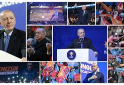 Cumhurbaşkanı Erdoğan'dan kongre mesajı: Durmak yok, yola devam…