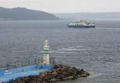 Gökçeada feribot seferlerine 'fırtına' engeli!