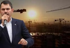 Bakan Kurum son durumu paylaştı: Resmen yeniden bir şehir inşa ediyoruz