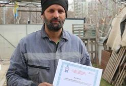 Örnek davranışa ödül: Bakanlıktan sigarayı bırakan tamir ustasına sertifika