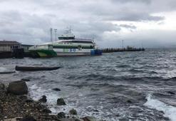 Deniz ulaşımına olumsuz hava engeli! Bazı severler iptal edildi