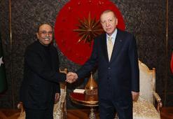 Cumhurbaşkanı Erdoğan, Pakistan Cumhurbaşkanı Asıf Ali Zerdari ile görüştü