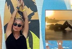 61 yaşındaki Yonca Evcimik bikiniyle poz verdi! Küba'dan pozlara yorum yağdı