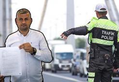 Antalya'da trafik cezası yazılan vatandaş, sınav giriş belgesiyle cezayı sildirdi!