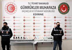 Kapıkule Sınır Kapısı'nda 850 kaçak telefon ele geçirildi