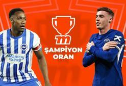 Premier Lig’de Chelsea, Brighton deplasmanına çıkıyor! Maçın heyecanı Şampiyon Oran farkıyla Misli’de