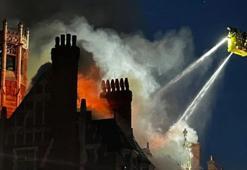 İbrahim Kutluay ve kızı yangından kıl payı kurtuldu!