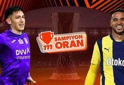 Fenerbahçe’nin Anderlecht karşısında tur için sahaya çıktığı maçın heyecanı Şampiyon Oranlar ile Misli’de