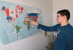 Otizmli Alperen, ülkelerin başkentlerini ve başkanlarını ezbere biliyor