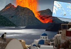 Santorini'de deprem fırtınasından sonra volkan aktif hale geldi! Korkulan senaryo gerçek mi oluyor?