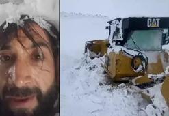 Şırnak'ta çığ düştü! Ulaşıma kapanan yolu açmaya çalışırken çığ altında kaldı