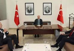 Cumhurbaşkanı Erdoğan, eski Yunanistan Dışişleri Bakanı Avramopoulos'u kabul etti